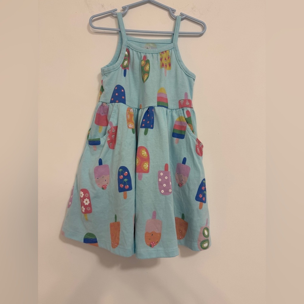 Garanimals Blue Popsicle Print Kids Dress